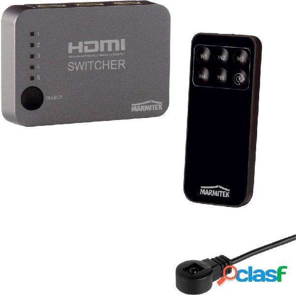 Marmitek Connect 350 UHD 5 Porte Switch HDMI Con