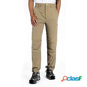 Mens Cargo Pants Pocket Solid Color Sport Athleisure Bottoms