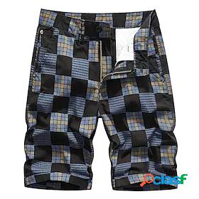 Mens Casual Classic Multi Pocket Shorts Cargo Shorts Work
