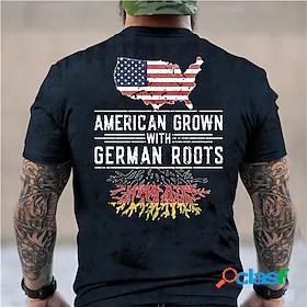 Mens Unisex T shirt Tee Graphic Prints National Flag 3D