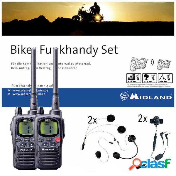 Midland G9 Pro Biker C923.S1 Radio PMR portatile