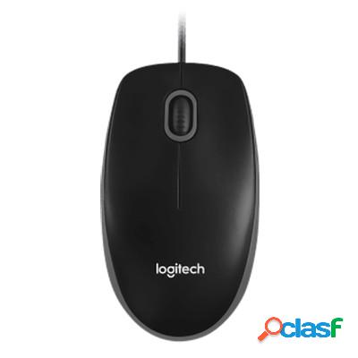 Mouse Logitech B100 USB nero