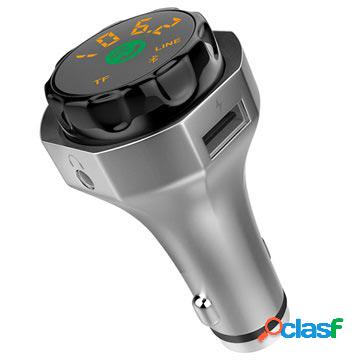 Multifunctional Car Charger & Bluetooth FM Transmitter AP06