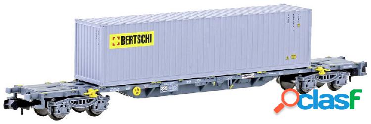 N vagone container Sgns di HUPAC MF TRAIN MF33445
