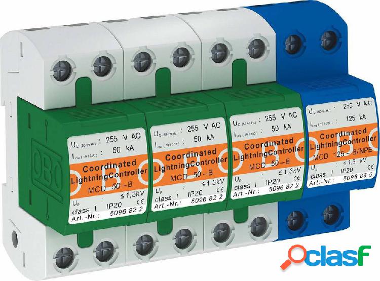 OBO Bettermann 5096879 MCD 50-B 3+1 Scaricatore di