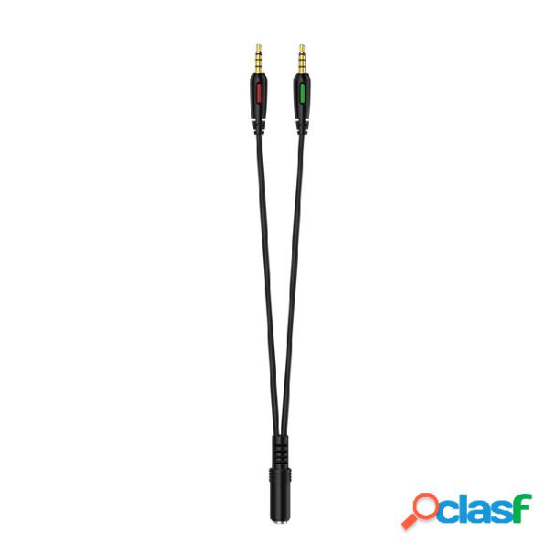 ONIKUMA 3.5mm Cuffie Auricolare Cavo Audio 1 Maschio a 2