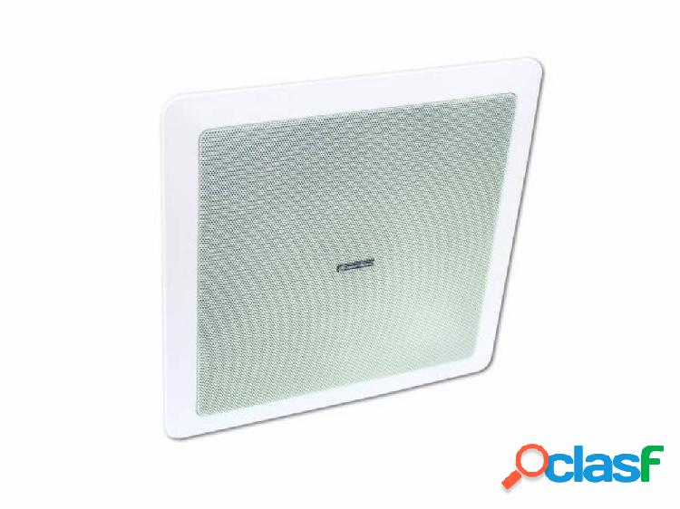 Omnitronic CSQ-6 Altoparlante da incasso 40 W 100 V Bianco 1