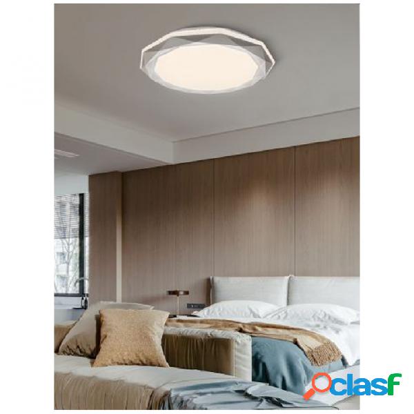 PLAFONIERA LED 46W DIMMERABILE CON SUPERFICE SFACCETTATA