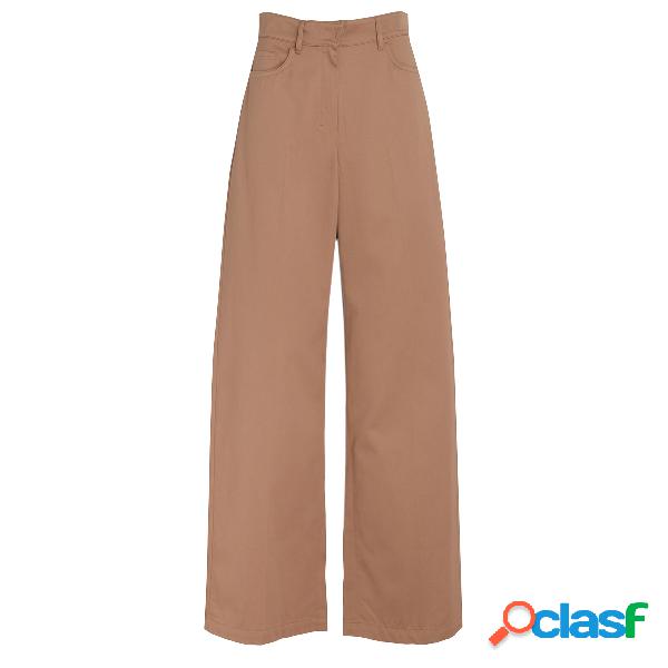 Pantaloni S Max Mara color cammello