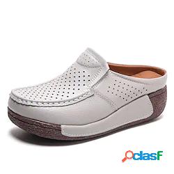 Per donna Ciabatte Sandali con plateau Taglie forti Sabot