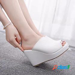 Per donna Tacchi Sandali con la zeppa Sandali con plateau