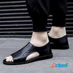 Per uomo Sandali Scarpe romane Sandali comodi Informale