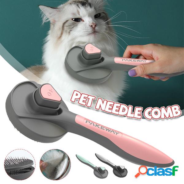 Pet Capelli Pennello Remover Dog Cat Pettine Ago Ridurre