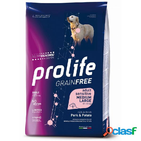 Prolife - Prolife Sensitive Grain Free Medium Large Con