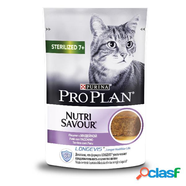 Purina ProPlan Cat Adult Sterilizzati 7+ con Tacchino 85 gr