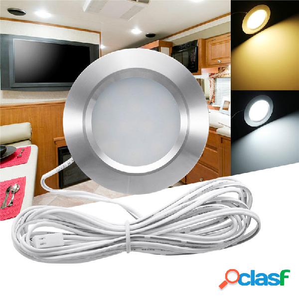 RV LED Plafoniera da incasso rotondo a soffitto a pannello