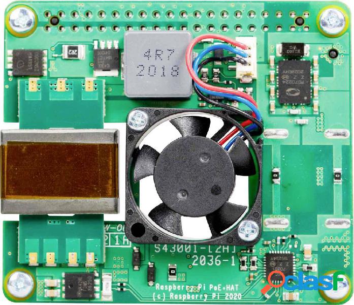 Raspberry Pi® PoE+ Hat Raspberry Pi® 3 B+, Raspberry Pi®