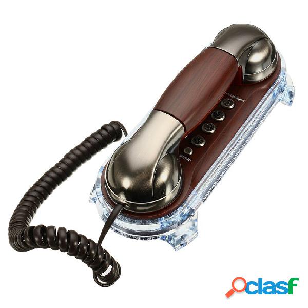 Retro telefoni antichi fissi della linea terrestre telefono