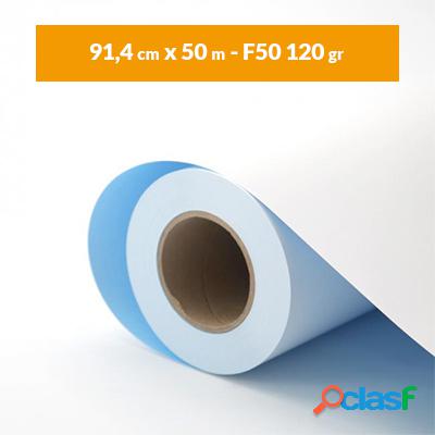 Rotolo carta plotter blue back A0 bianco (91,4 cm x 50 m –