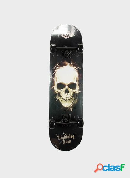 SKATEBOARD LIGHTNING SKULL 80KG