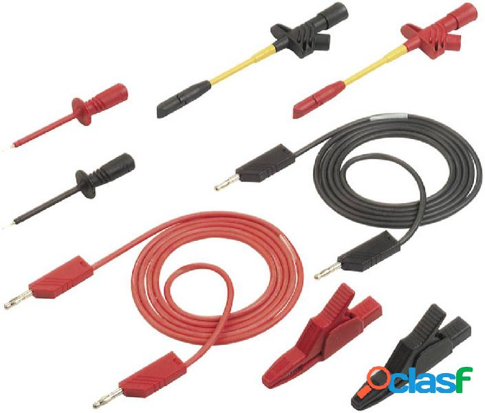 SKS Hirschmann PMS 4 KFZ KIT puntali [Spina a banana 4 mm -