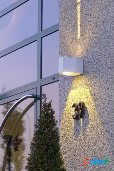 SLV 229664 Lampada da parete per esterni a LED 18 W Argento