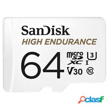 SanDisk High Endurance MicroSD Card - SDSQQNR-064G-GN6IA -