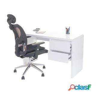 Scrivania di Design NELSY, Design Moderno, 120x50x75cm, in