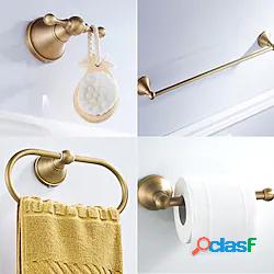 Set di accessori per il bagno con gancio per accappatoio in