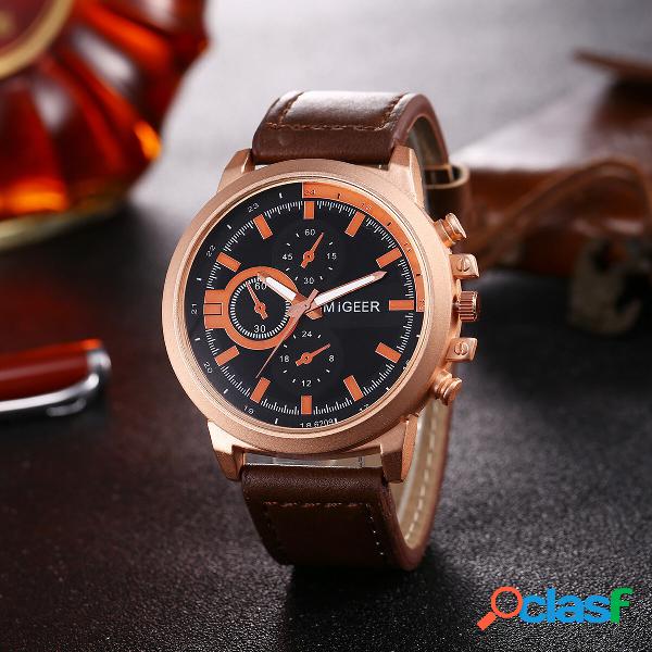 Set regalo di moda 5 pezzi Orologio al quarzo con quadrante