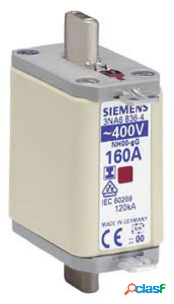 Siemens 3NA68364 Inserto fusibile Misura fusibile = 0 160 A