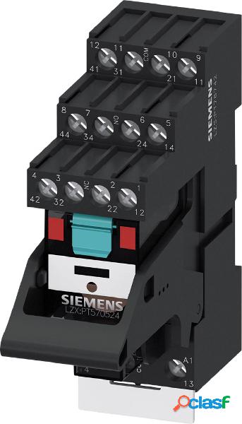 Siemens LZS:PT5B5S15 Relè ad innesto 4 scambi 5 pz.