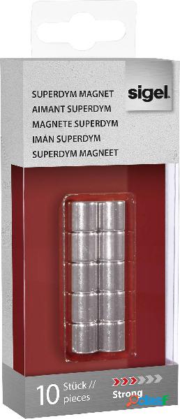 Sigel Magnete SuperDym C5 Strong Zylinder-Design (Ø x A) 10