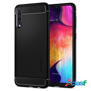 Spigen Rugged Armor Samsung Galaxy A50 TPU Case - Black