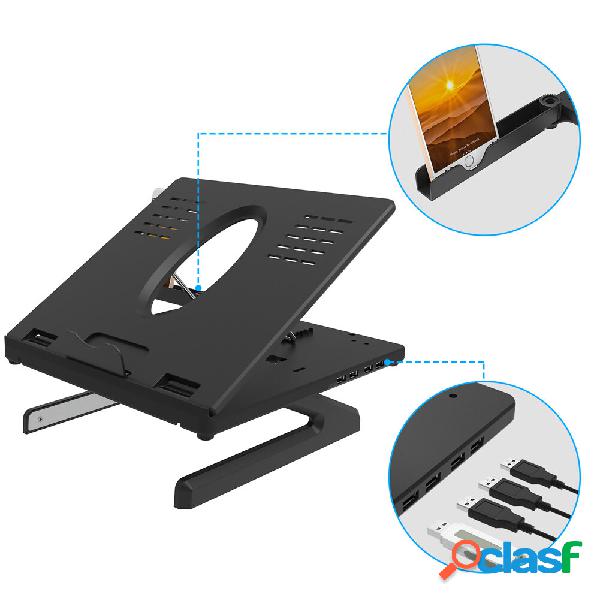 Supporto per laptop Dissipazione del calore pieghevole