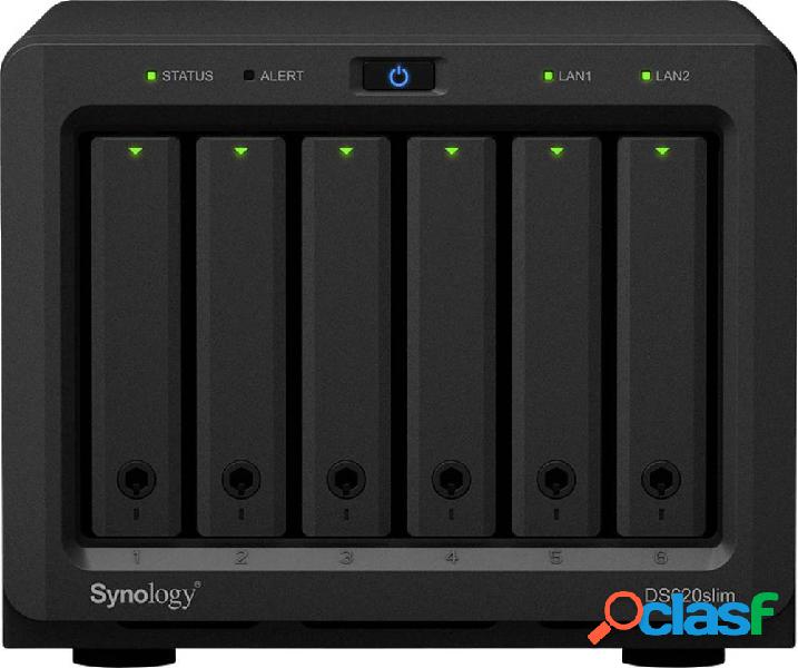 Synology DiskStation DS620slim Alloggiamento server NAS 6