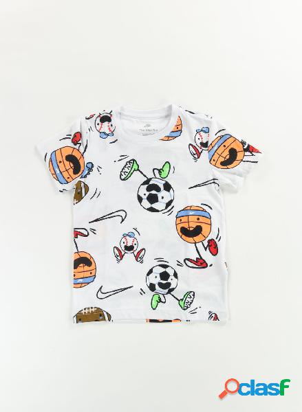 T-SHIRT GRAPHIC NIKEMOJI AOP BAMBINO