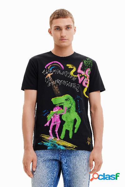 T-shirt Dino manica corta