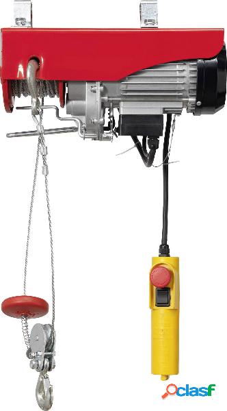 TOOLCRAFT 1553742 Verricello elettrico Capacità di carico