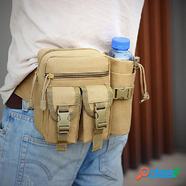 Tattico multifunzione da uomo Cintura Borsa Borsa a tracolla