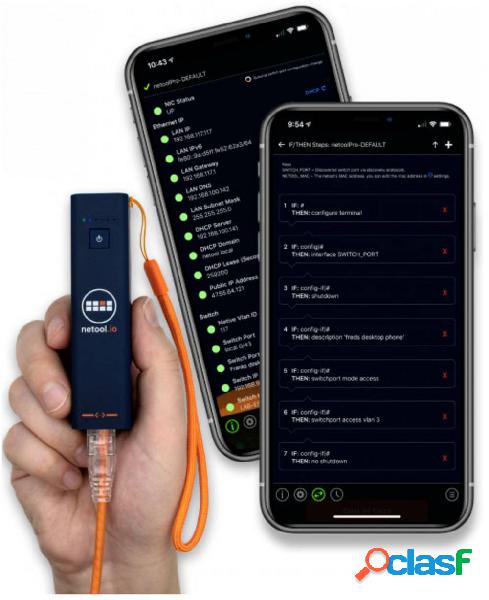 Tester per reti di telecomunicazione Netool IO netool.io pro