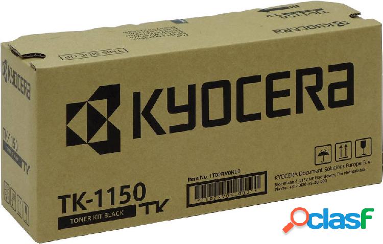 Toner Kyocera TK-1150 Originale 1T02RV0NL0 Nero 3000 pagine