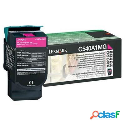 Toner Lexmark C540A1MG originale MAGENTA