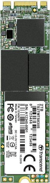 Transcend 830S 2 TB Memoria SSD interna SATA M.2 2280 M.2