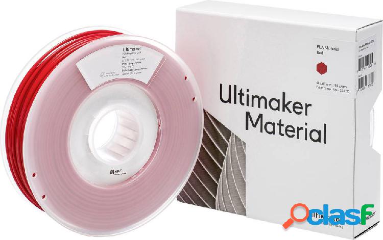 Ultimaker PLA - M0751 Red 750 - 211399 Filamento per