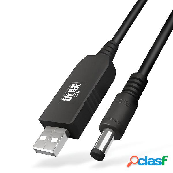 Unnlink USB a 5,5 mm / 3,5 mm 5V Cavo di alimentazione jack