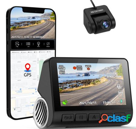 V55/V55+ 4K Dash Cam Car DVR 2160P GPS ADAS 24H Parking