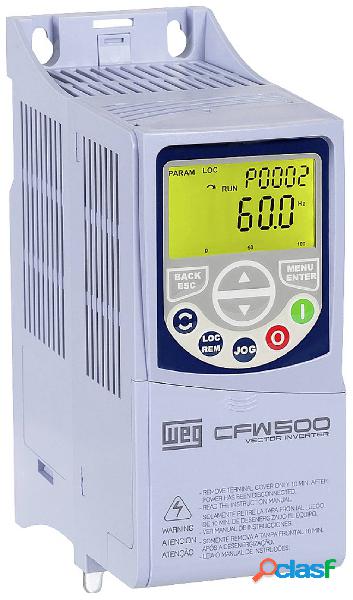 WEG Convertitore di frequenza CFW500 A 07P0 S2 1.5 kW a 1
