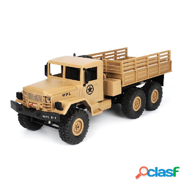 WPL B16 1/16 2.4G 6WD Military Truck Crawler Off Road RC Car