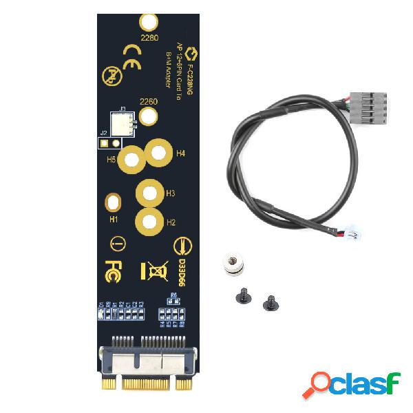 WTXUP Apple/NGFF M2 Scheda di rete per scheda adattatore SSD